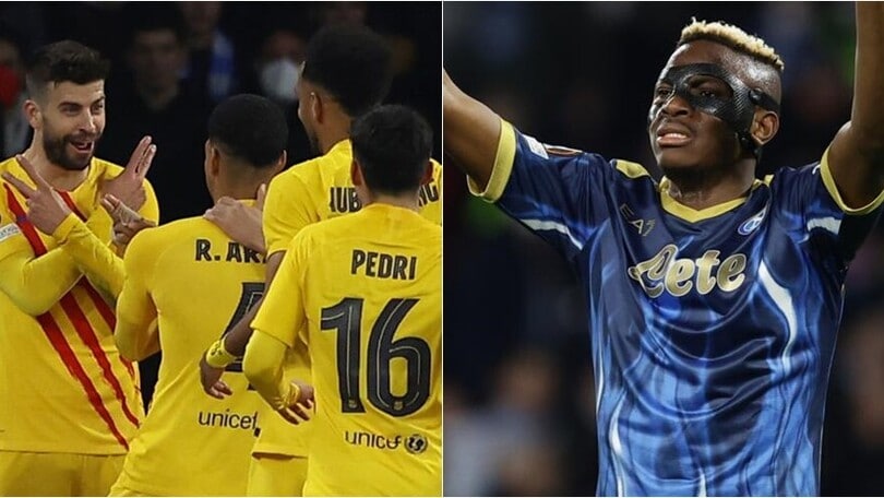 Napoli fuori dall'Europa Legue: poker del Barcellona al Maradona