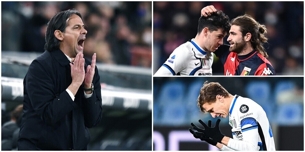 L'Inter di Inzaghi ancora a secco: solo 0-0 in casa del Genoa