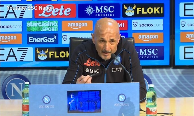 Spalletti: "L'appagamento non può esistere, se De Laurentiis se ne accorge.."