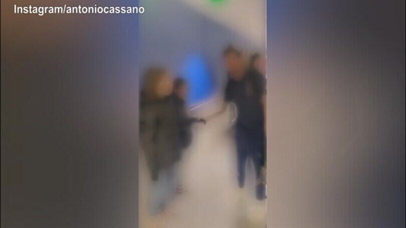 Parigi, incontro speciale per Cassano: eccolo con Messi