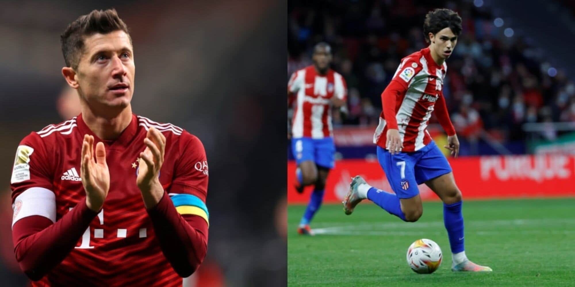 Marca: "Possibile scambio Lewandowski-Joao Felix"