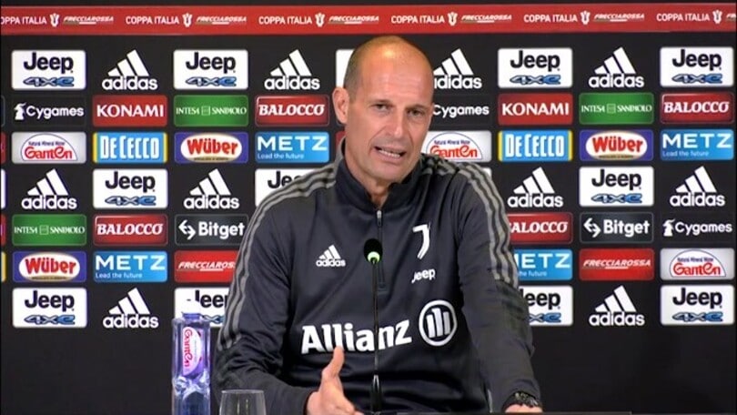 Allegri: "Preoccuparsi per la guerra, non per Fiorentina-Juventus"