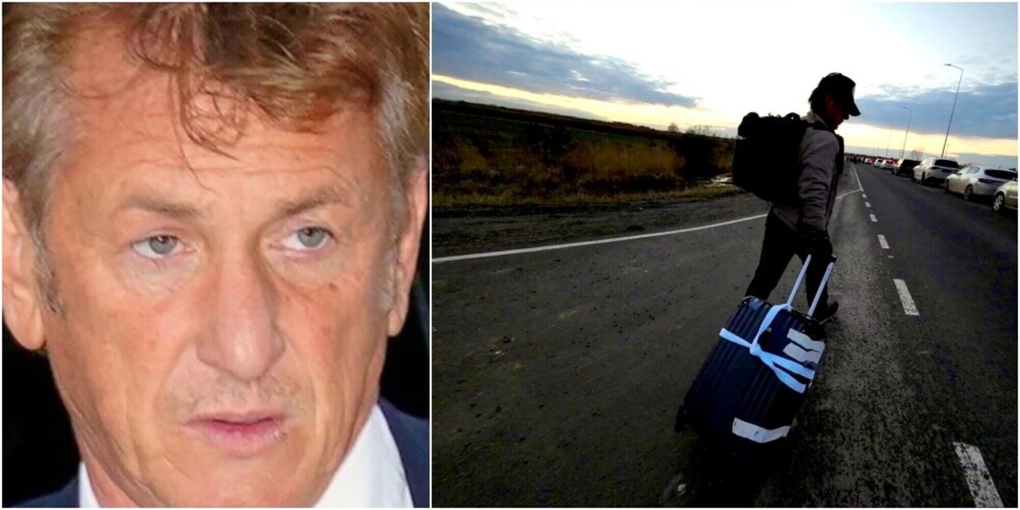 Sean Penn in Ucraina per un documentario: “Ora a piedi fino alla Polonia”