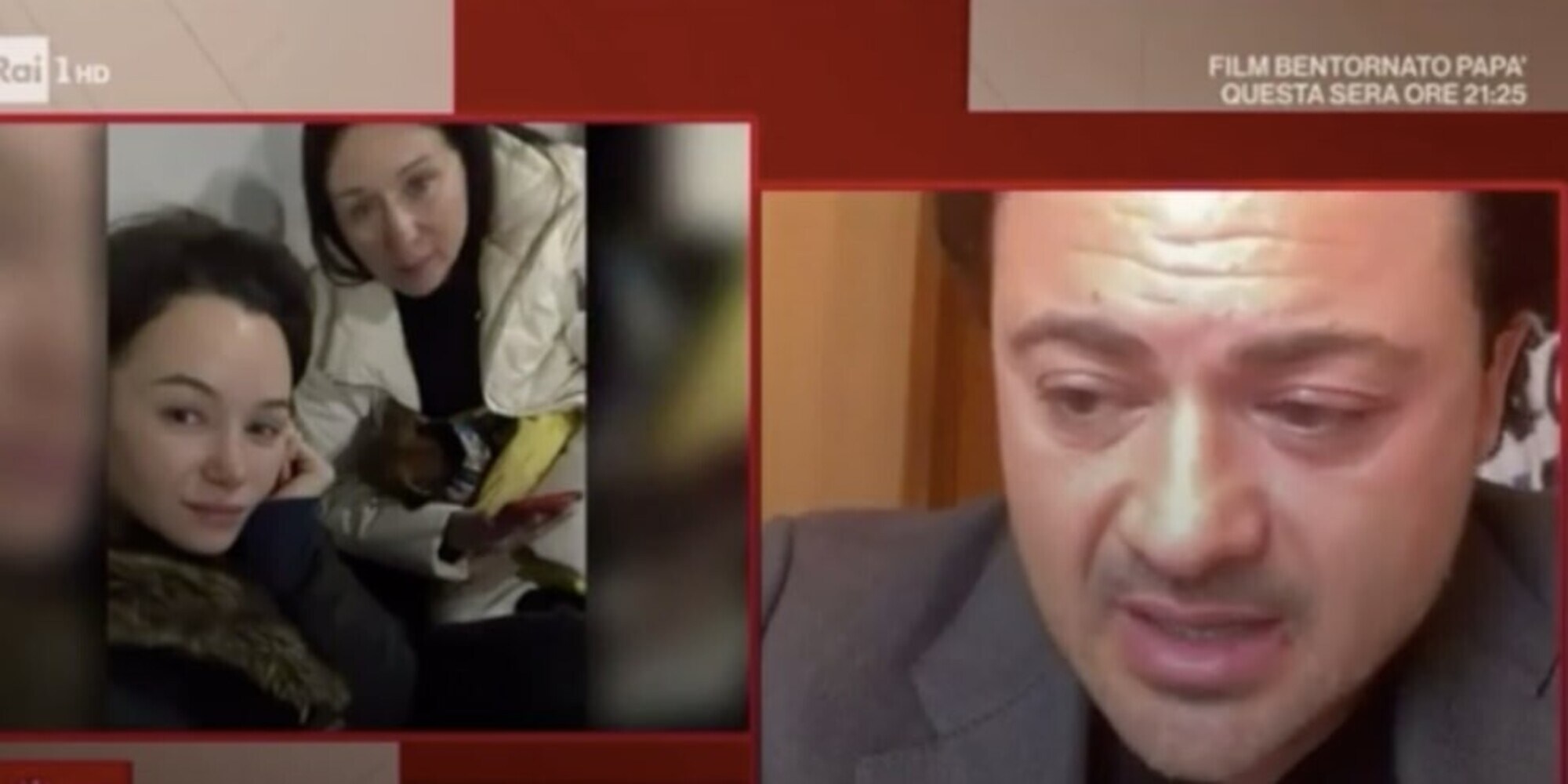 Vittorio Grigolo, paura per la fidanzata: “È in fuga da Kiev”