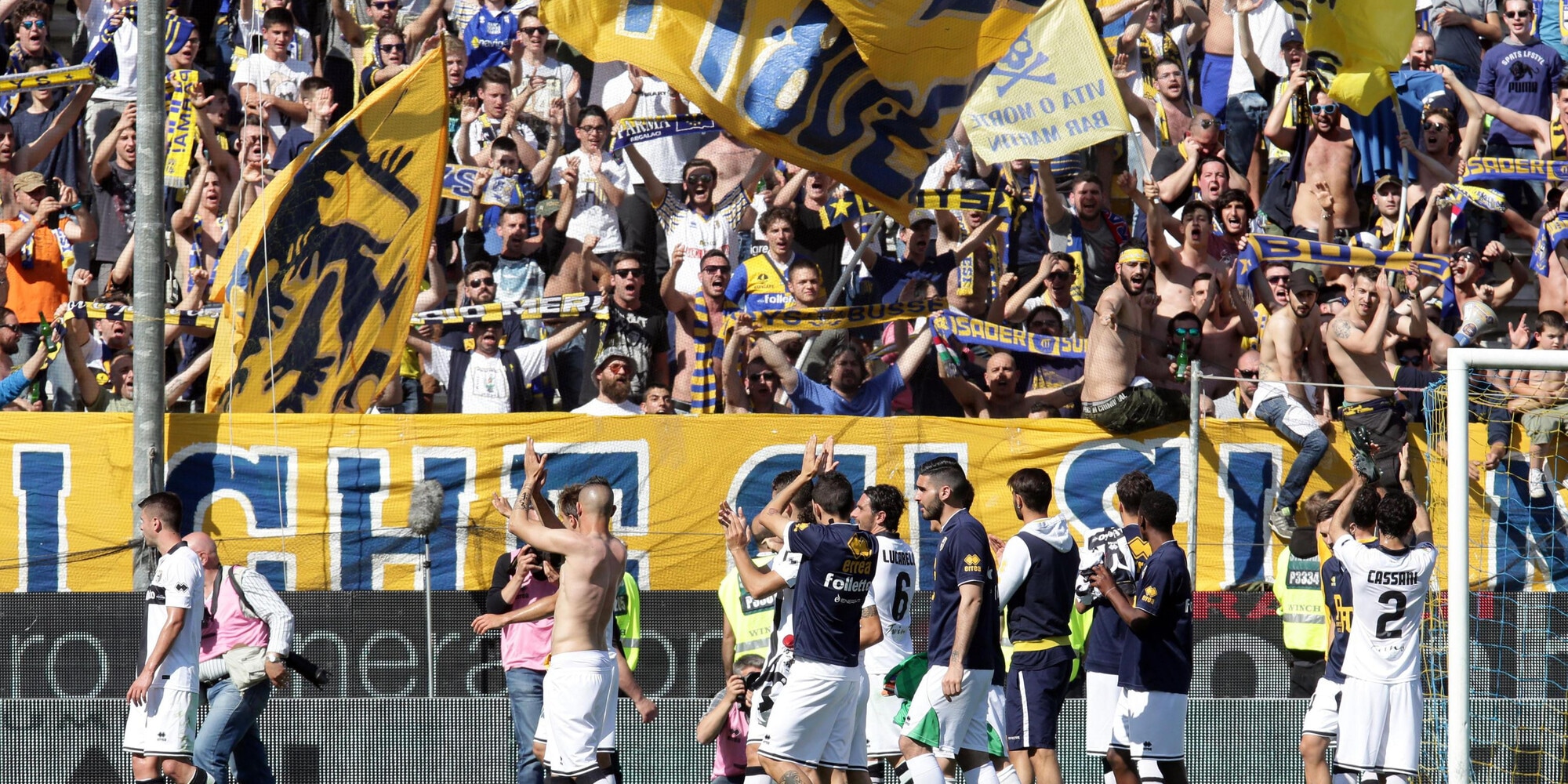 Lega Pro Parma, tifosi emiliani denunciati da Ghirardi