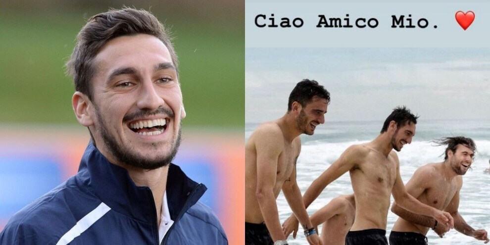 Vlahovic e Bonucci ricordano Astori: i messaggi della Juve sui social