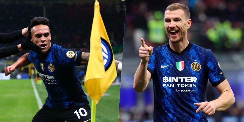 Lautaro e Dzeko, Inter show di triplette e doppiette: Salernitana ko