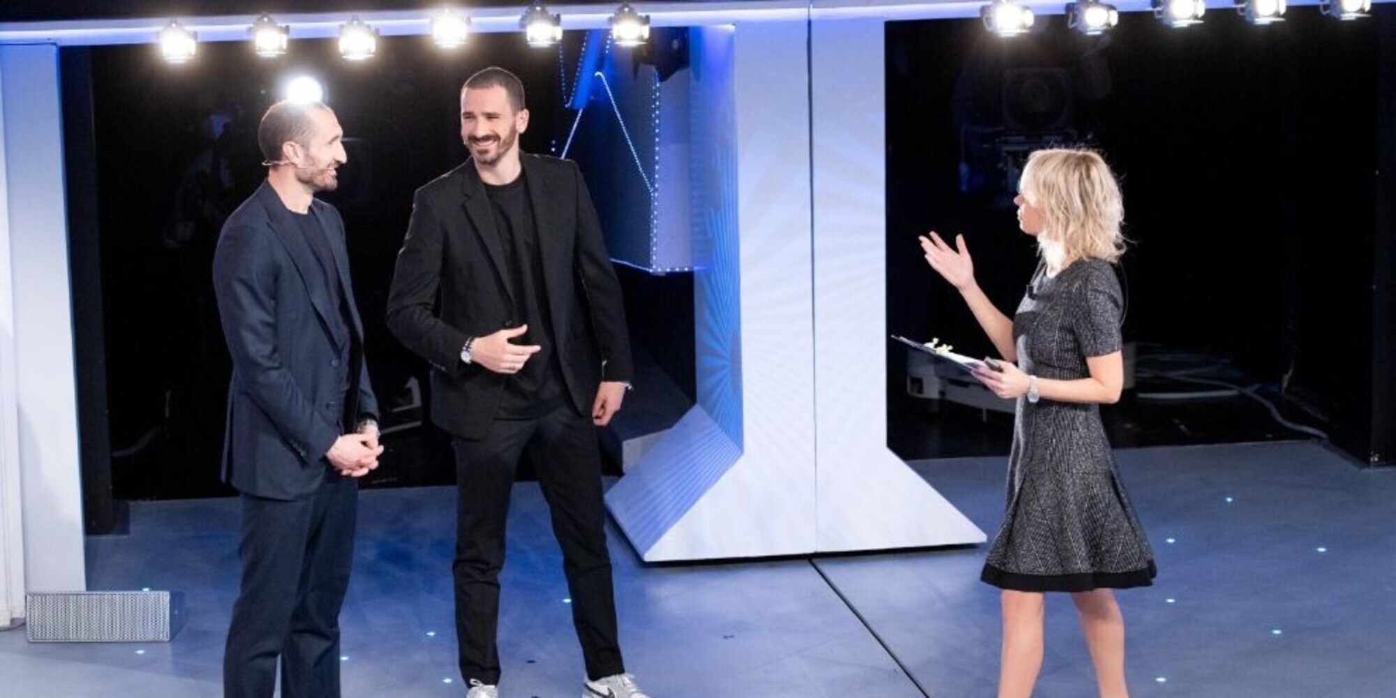 Bonucci e Chiellini ospiti a C'è posta per te di Maria De Filippi