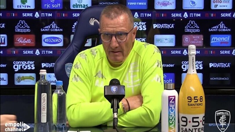 Andreazzoli: "Cambierei il risultato pieno con una brutta prestazione"