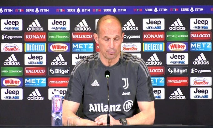 Allegri: "Dybala non ci sarà contro lo Spezia"