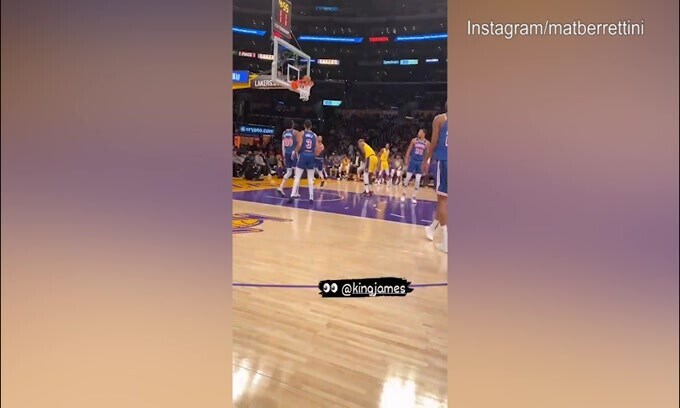 LeBron record di punti nella notte, Berrettini: "Svegliatemi!!"