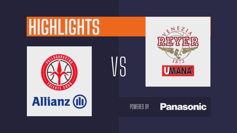Allianz Pallacanestro Trieste 65-78	 Umana Reyer Venezia