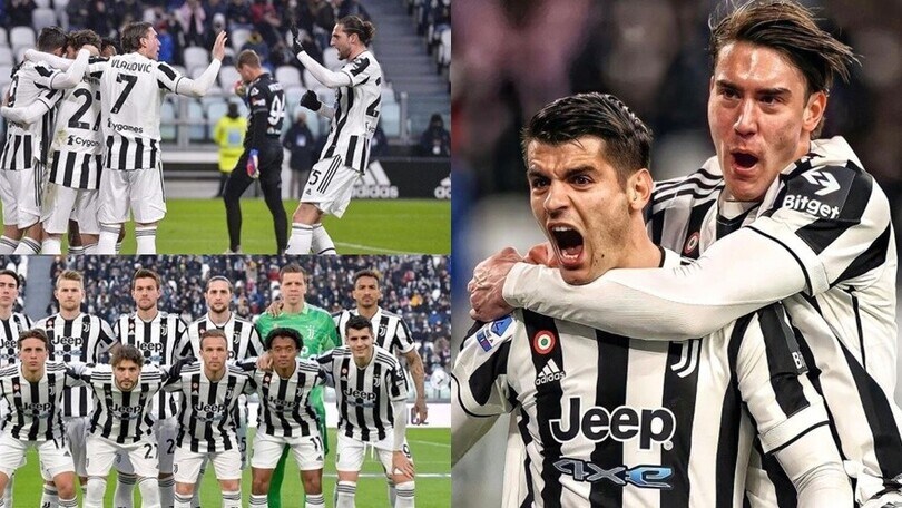 Da Morata e Vlahovic a Bonucci e Chiellini: la festa social dopo Juve-Spezia