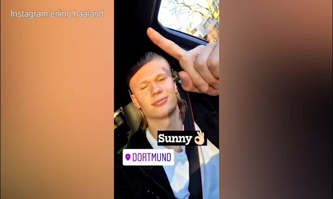 Il sole di Dortmund bacia..Haaland