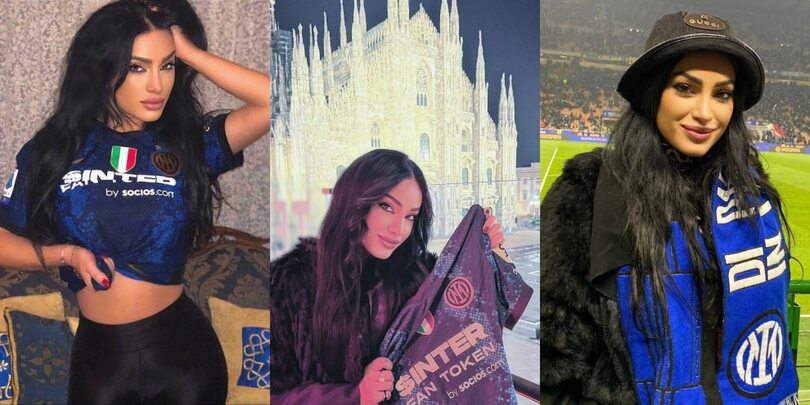 Stefania Marchionna, la super tifosa dell'Inter festeggia i 114 anni del club