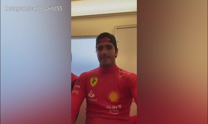 Sainz scatenato: "Tutto pronto per test, test e test"