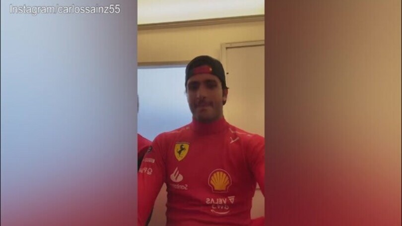 Sainz scatenato: "Tutto pronto per test, test e test"