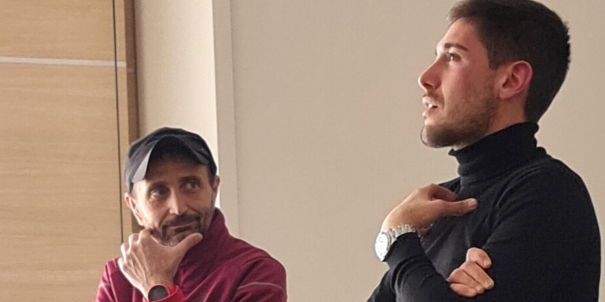 Mangia, corri, ama, l'incontro con Francesco Fagnani e Giorgio Calcaterra