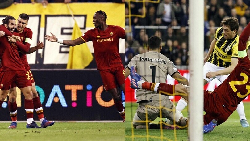 Il Vitesse domina, la Roma segna: Sergio Oliveira lancia Mourinho