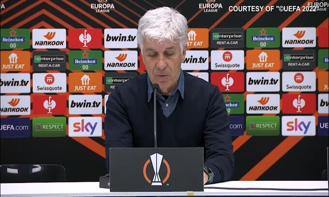 Gasperini: "É un risultato che ci va stretto"