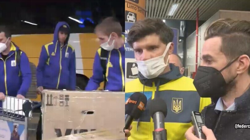Federciclismo, l’arrivo in Italia della nazionale ucraina