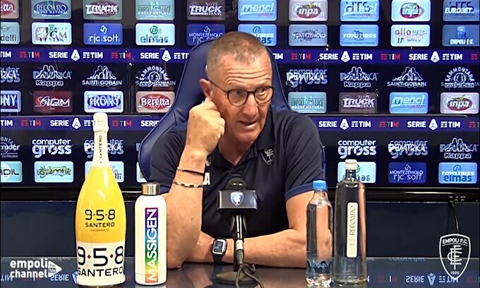 Andreazzoli ai giornalisti: "Non dobbiamo andare in Champions"