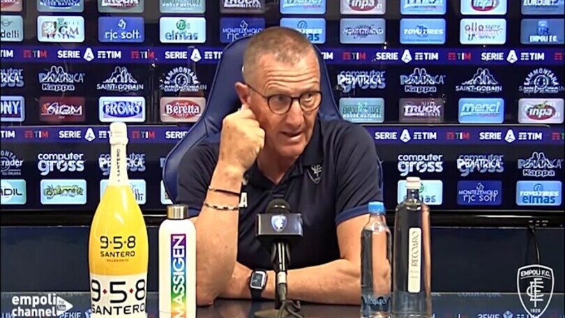 Andreazzoli ai giornalisti: "Non dobbiamo andare in Champions"