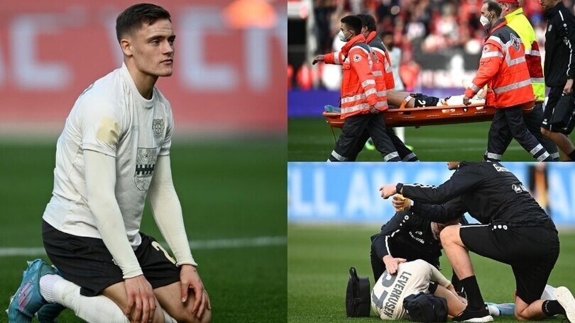 Leverkusen in ansia: Wirtz ko, lacrime e barella. Niente Atalanta