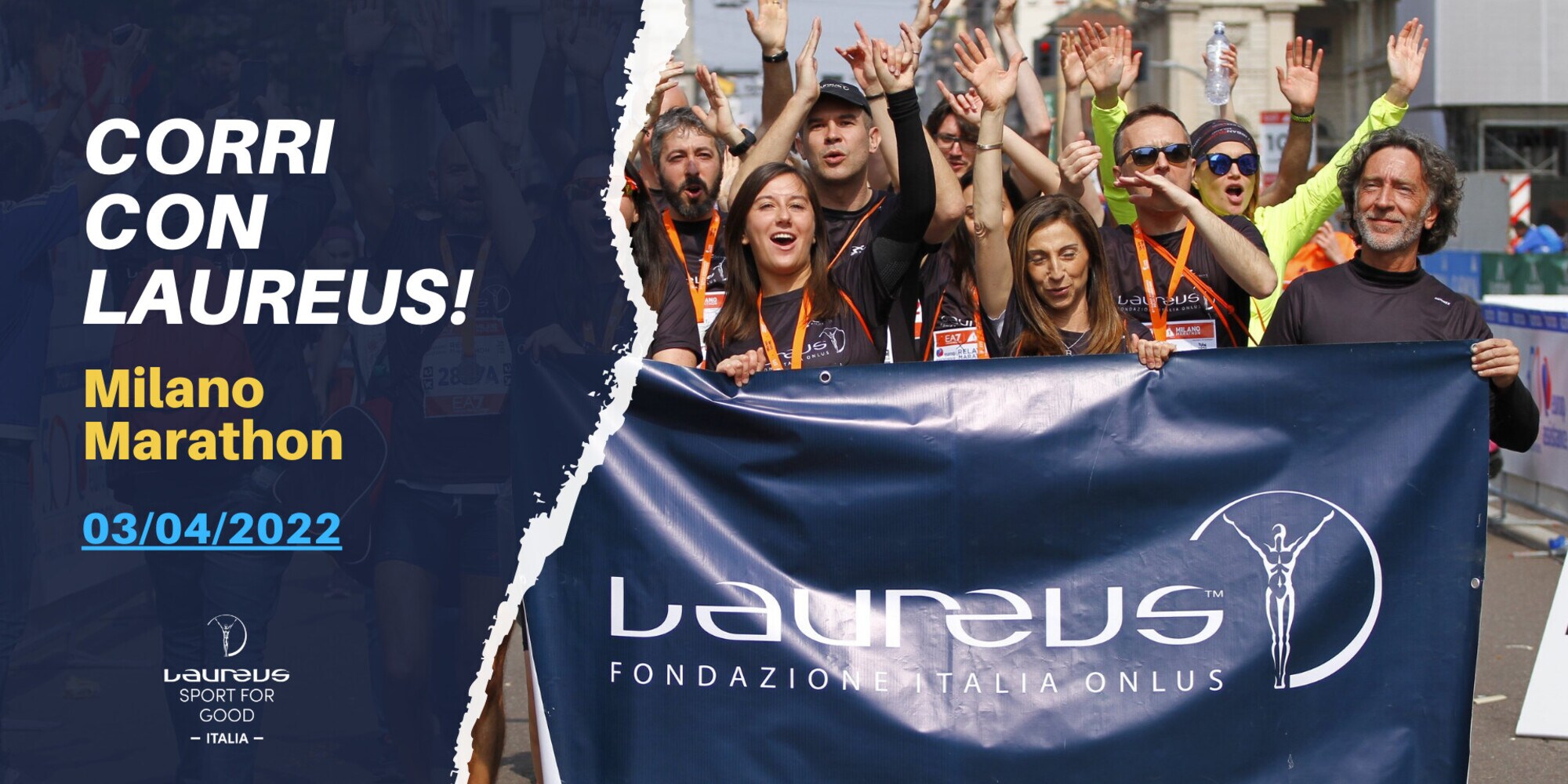 Fondazione Laureus Sport for Good Italia alla Milano Marathon