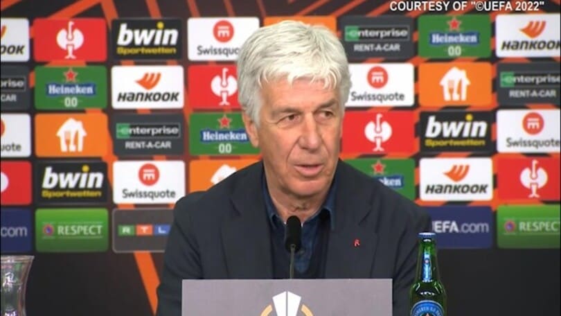 Gasperini: "Atalanta lontana dal pensare vincere l'Europa League"