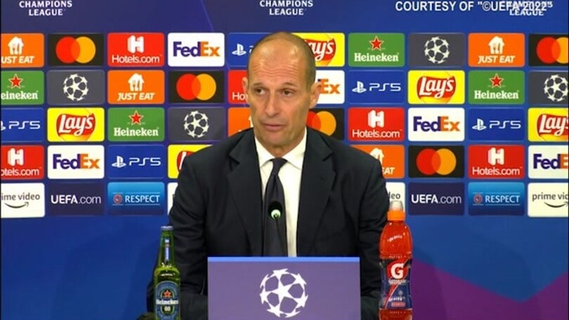 Allegri: "I fischi? Non posso dire nulla ai miei ragazzi"