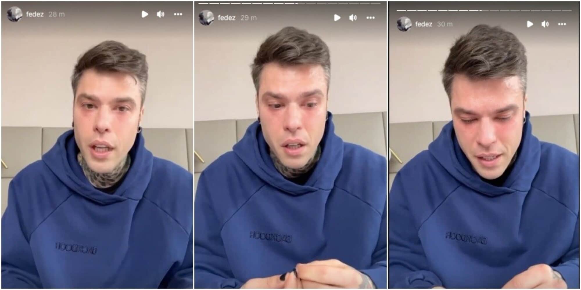 Fedez shock: “Ho un problema di salute”