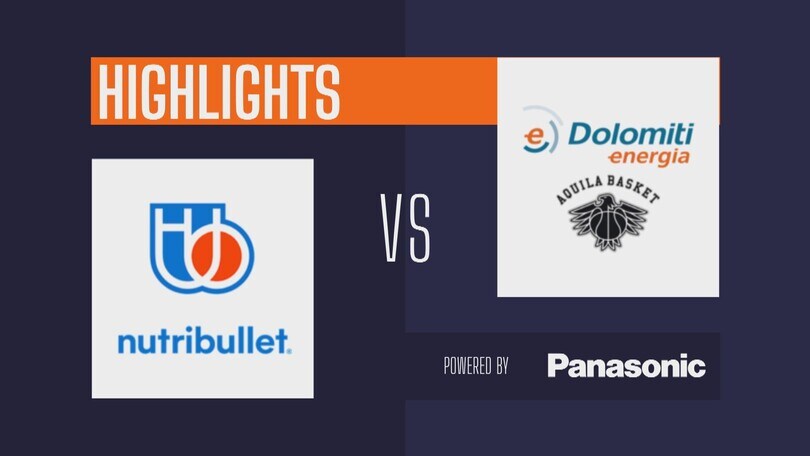 Nutribullet Treviso Basket 78-73 Dolomiti Energia Trentino