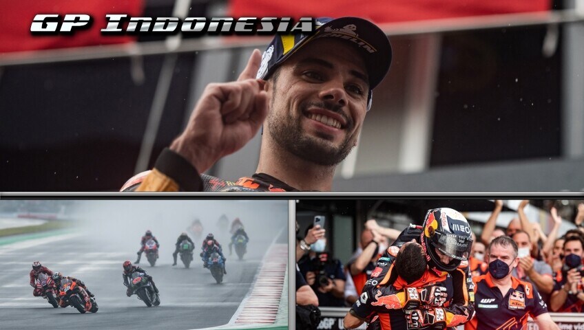 GP Indonesia: Oliveira tiene al top la KTM, Bagnaia stecca ancora