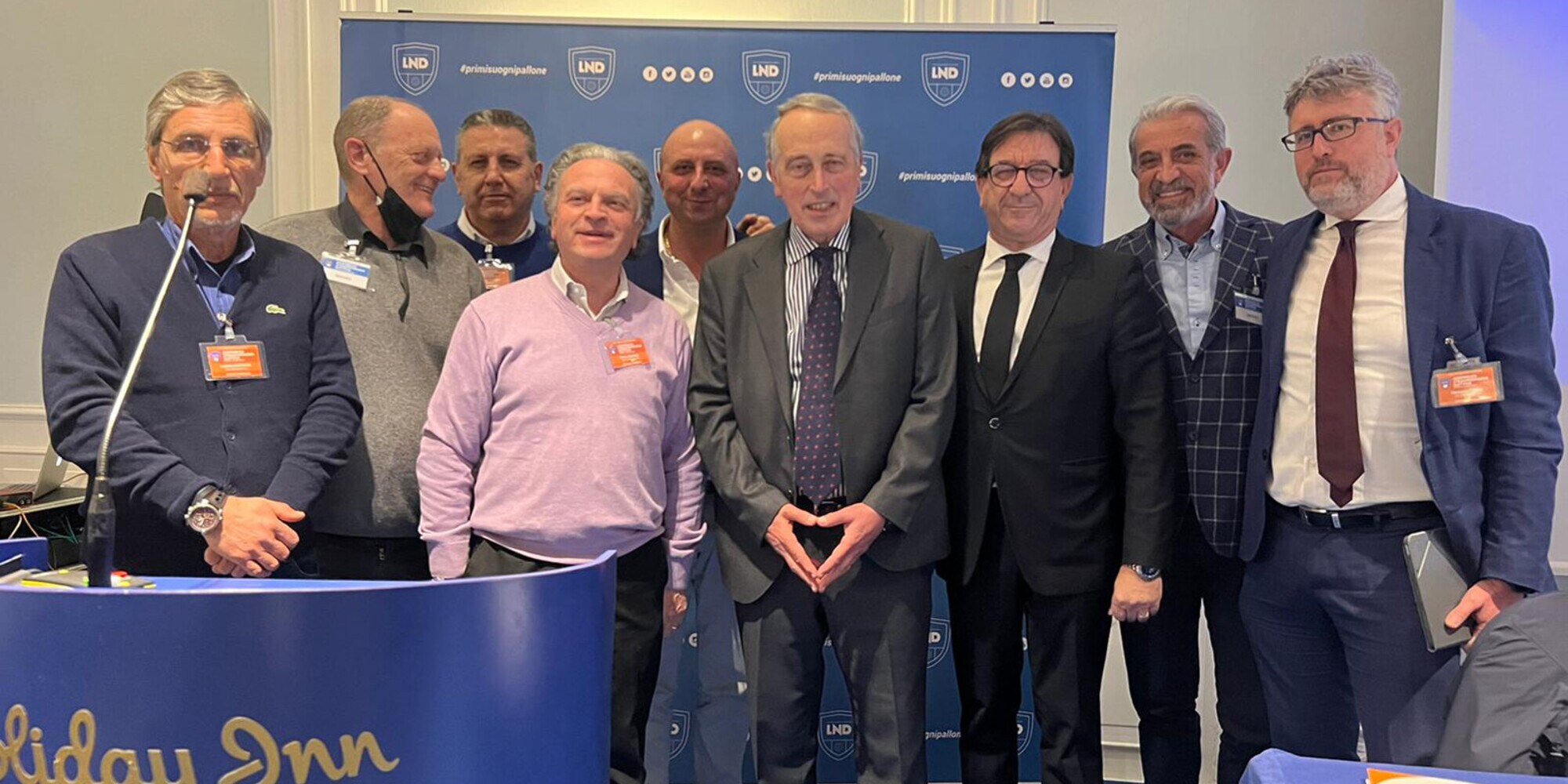 LND, Abete presidente e Mossino vice