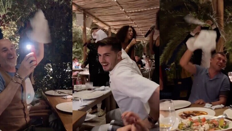 Da Pioli a Maldini fino a Tomori e Brahim Diaz: un coro speciale per la cena a Dubai!