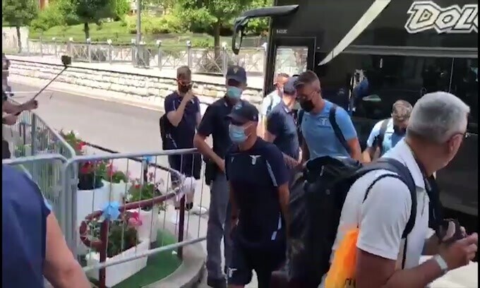 Lazio, niente fratture al naso di Milinkovic