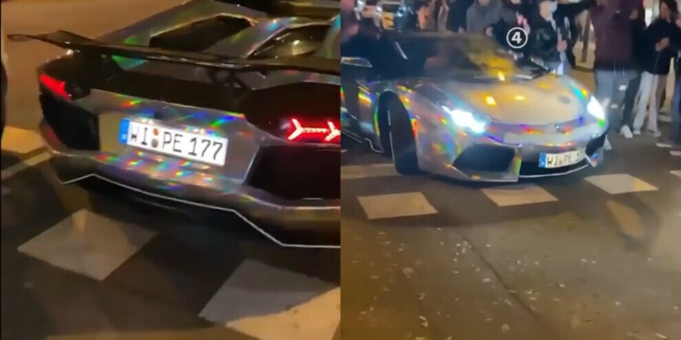 Aubameyang si regala l'ennesima Lambo, ma stavolta il colore è esagerato!