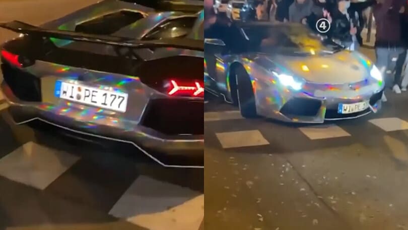 Aubameyang si regala l'ennesima Lambo, ma stavolta il colore è esagerato!