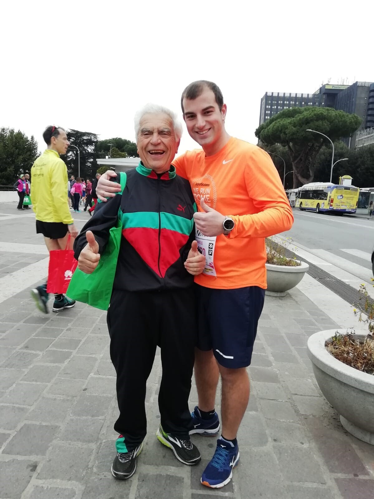 I "Senatori" di Acea Run Rome The Marathon
