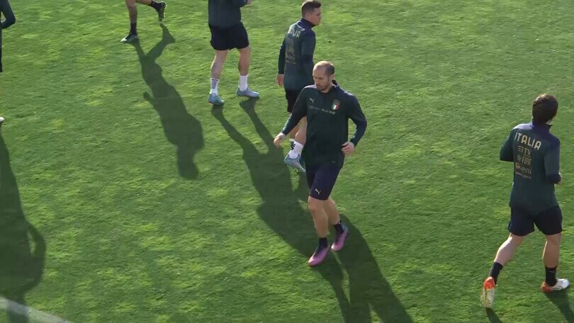 Gli Azzurri in campo dopo la clamorosa eliminazione