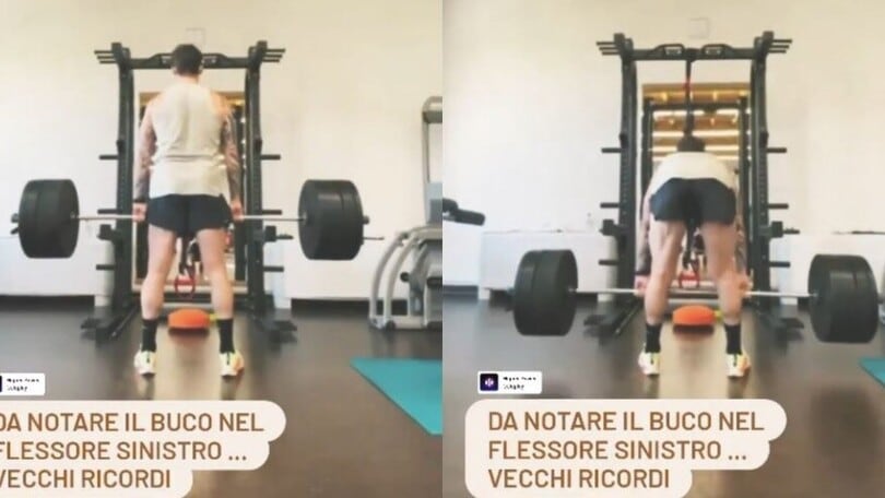 Marchisio si allena: "Da notare il flessore sinistro..."