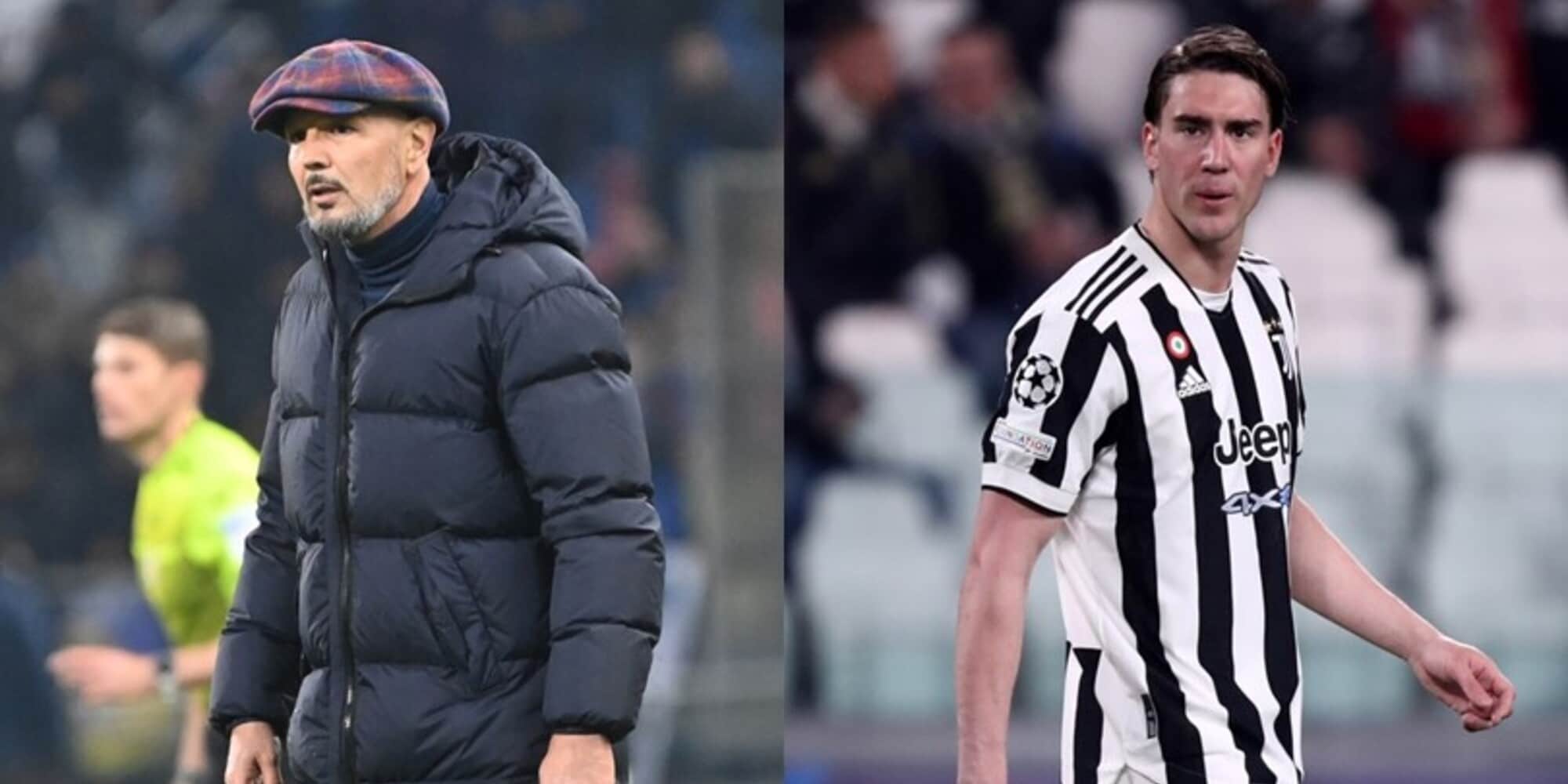 Vlahovic, il messaggio di affetto per Mihajlovic: "Forza, mister!"