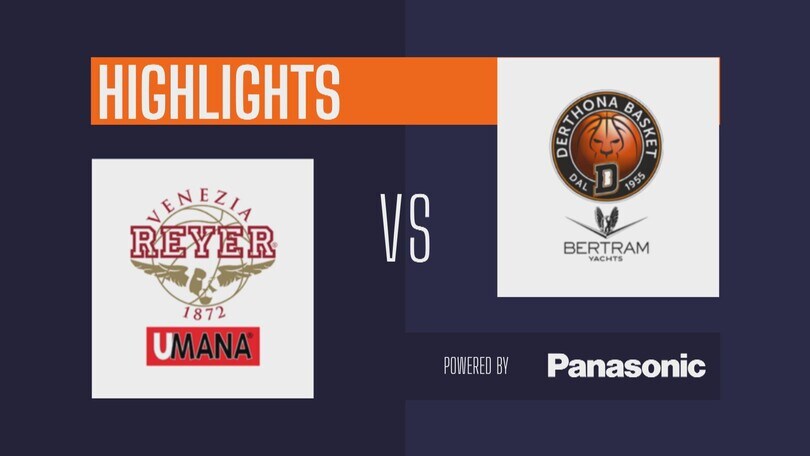 Umana Reyer Venezia - Bertram Tortona 69-61