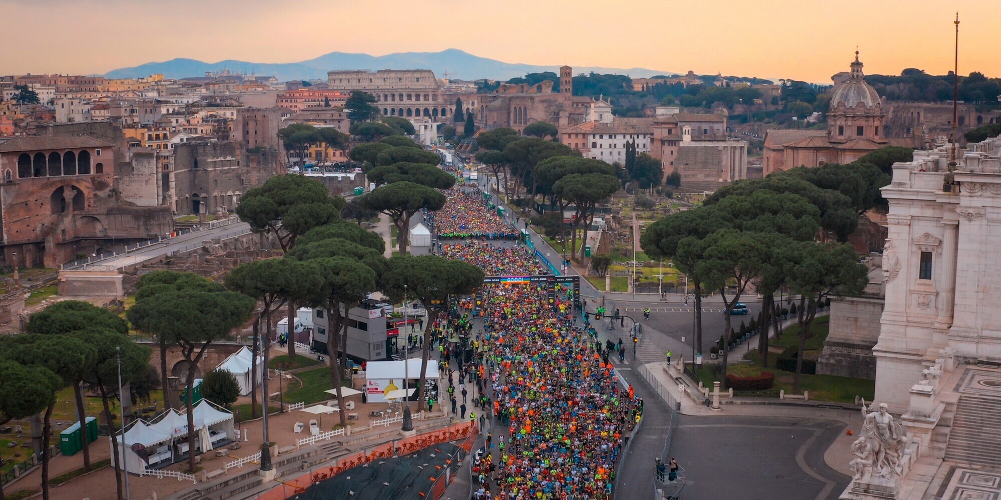 Acea Run Rome The Marathon 8389 i finisher nella maratona. 16mila i finisher di tutti gli eventi