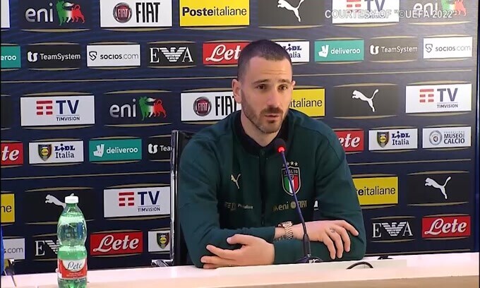 Bonucci: "Giusto continuare con Mancini"