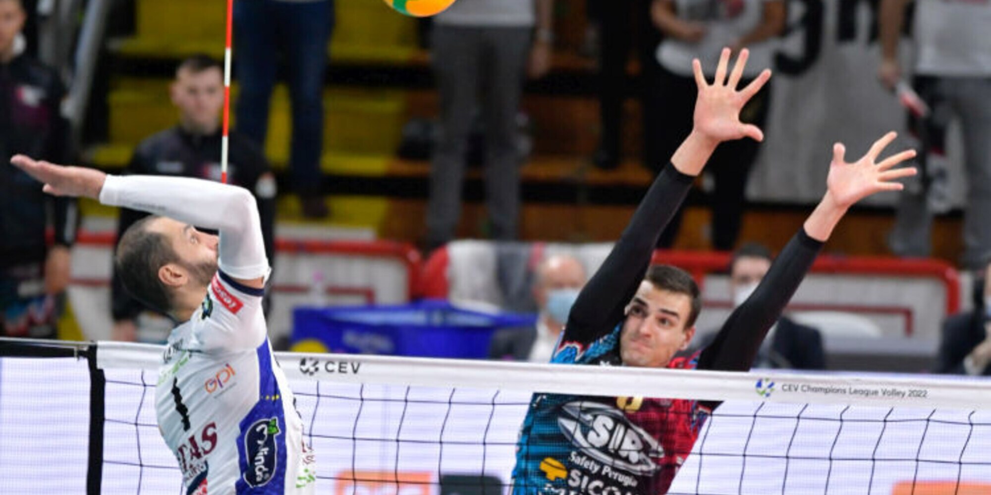 Al Pala Barton Perugia-Trento, semifinale di Champions