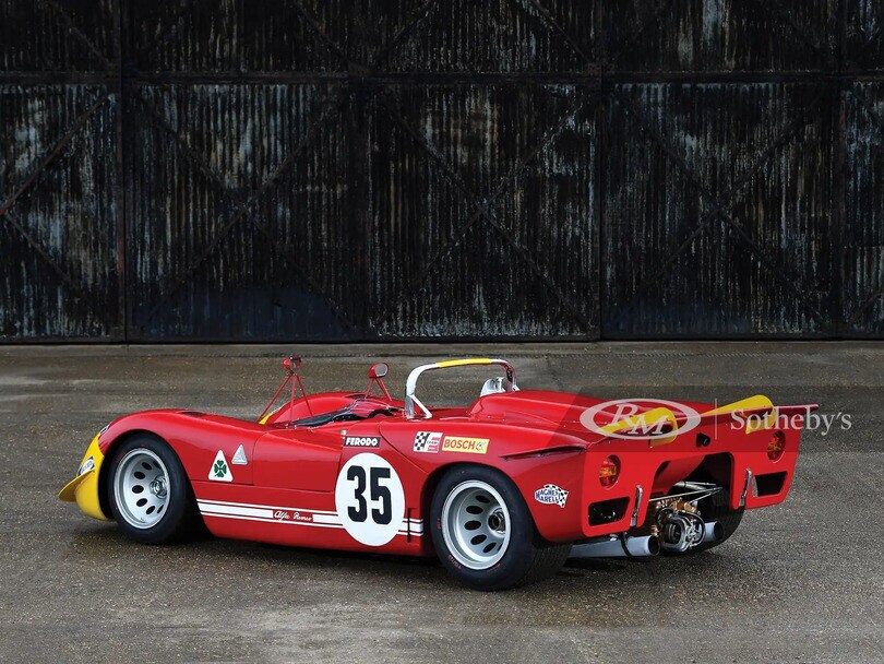 Alfa Romeo Tipo 33 all'asta: vale 2 milioni di euro