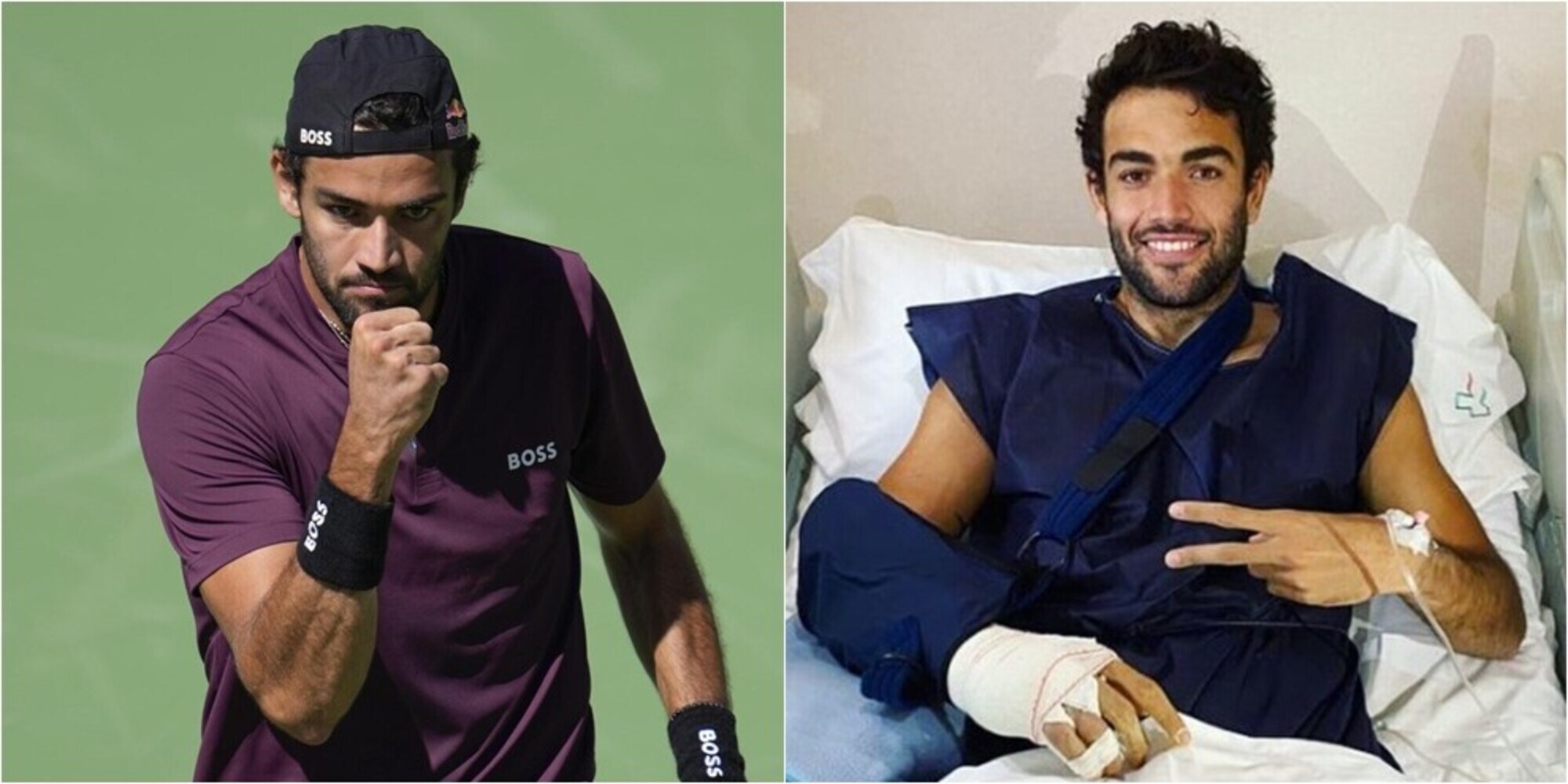 Berrettini si ferma, operazione alla mano destra: il post sui social