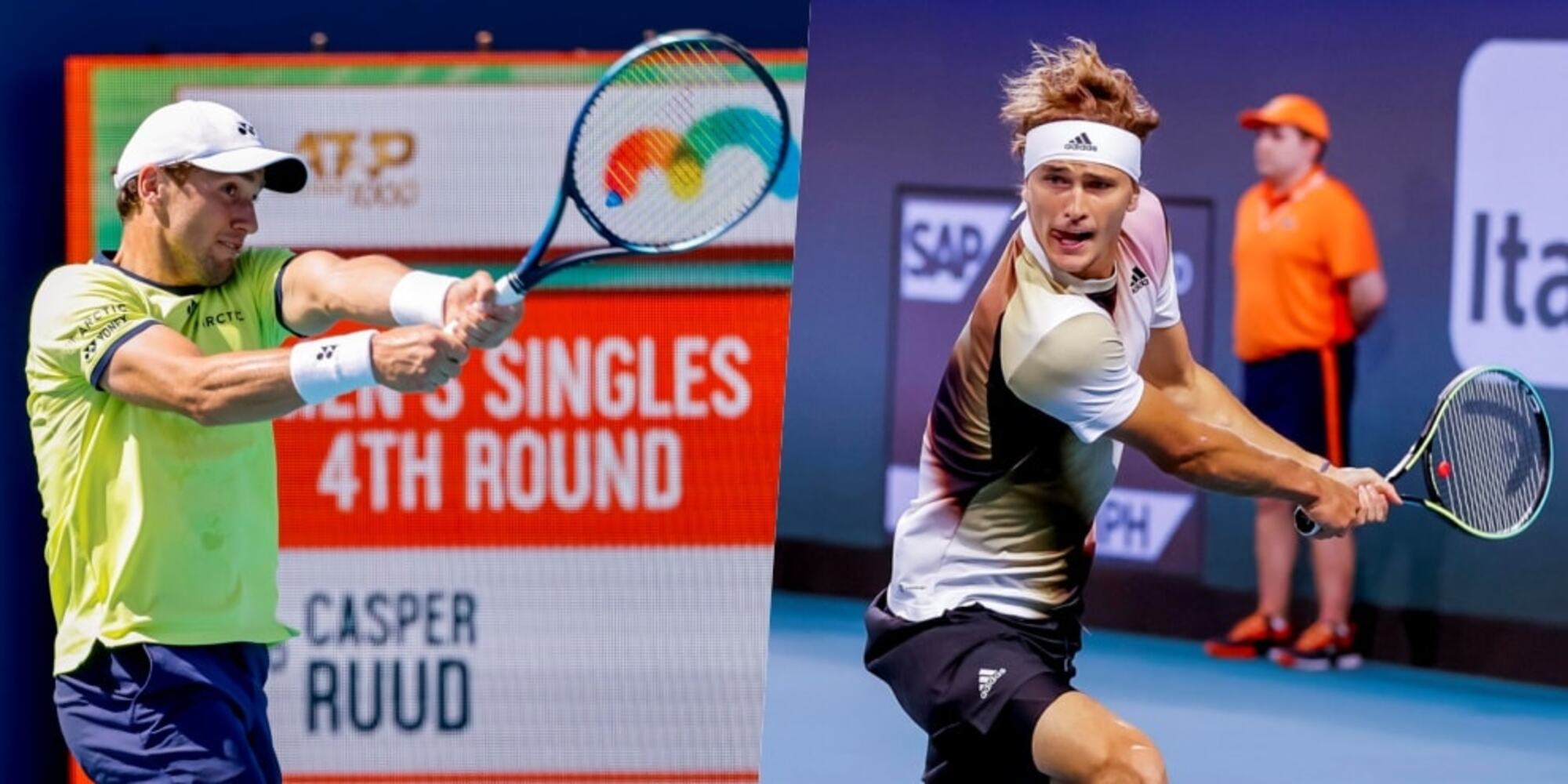 Atp Miami, Ruud sfida Zverev ai quarti di finale